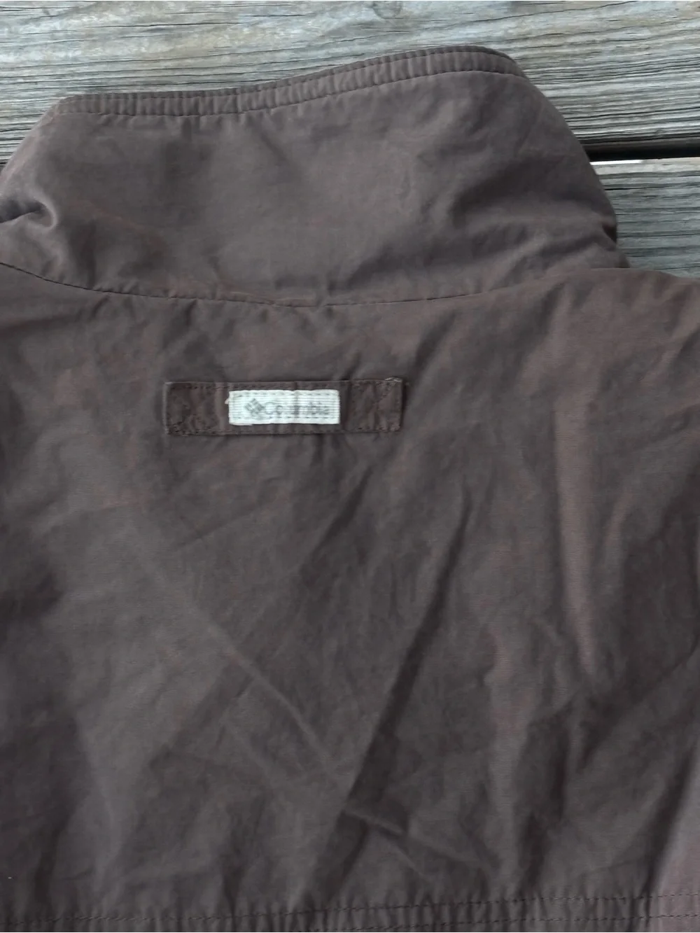 Columbia Men’s Brown Fleece Lined Zip Jacket